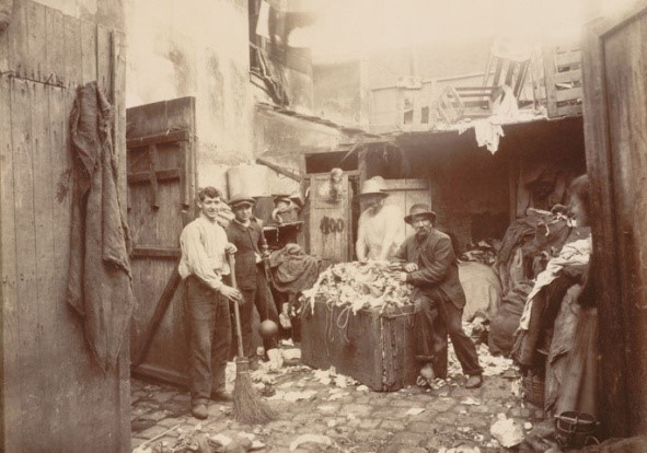 photographie chiffonniers 19ème siècle